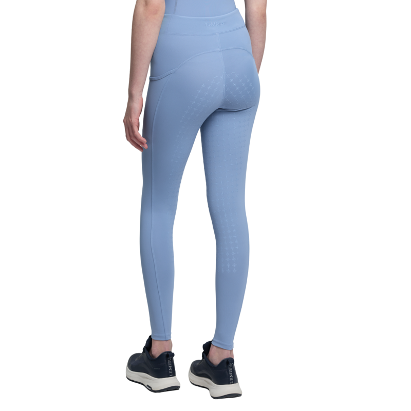 LeMieux Young Rider Orla Pull On Breech - Powder Blue-2