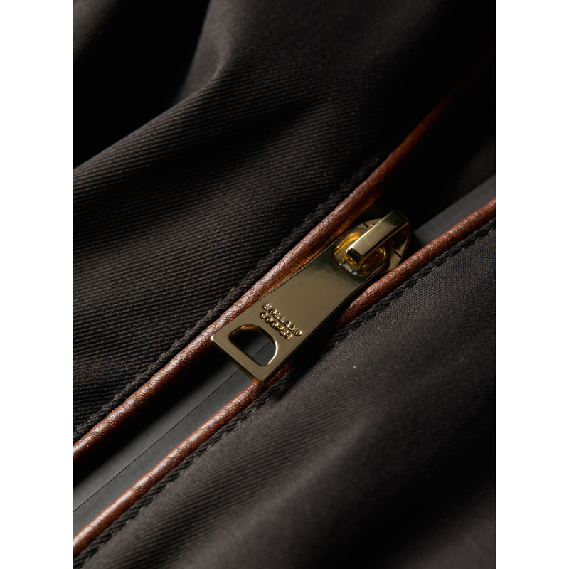 Holland Cooper One-Size Waterproof Jacket - Chocolate-7