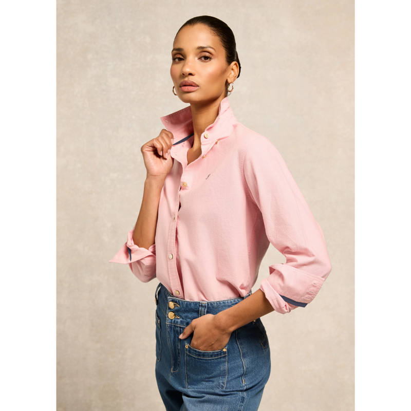 Holland Cooper Oxford Shirt - Pink-1