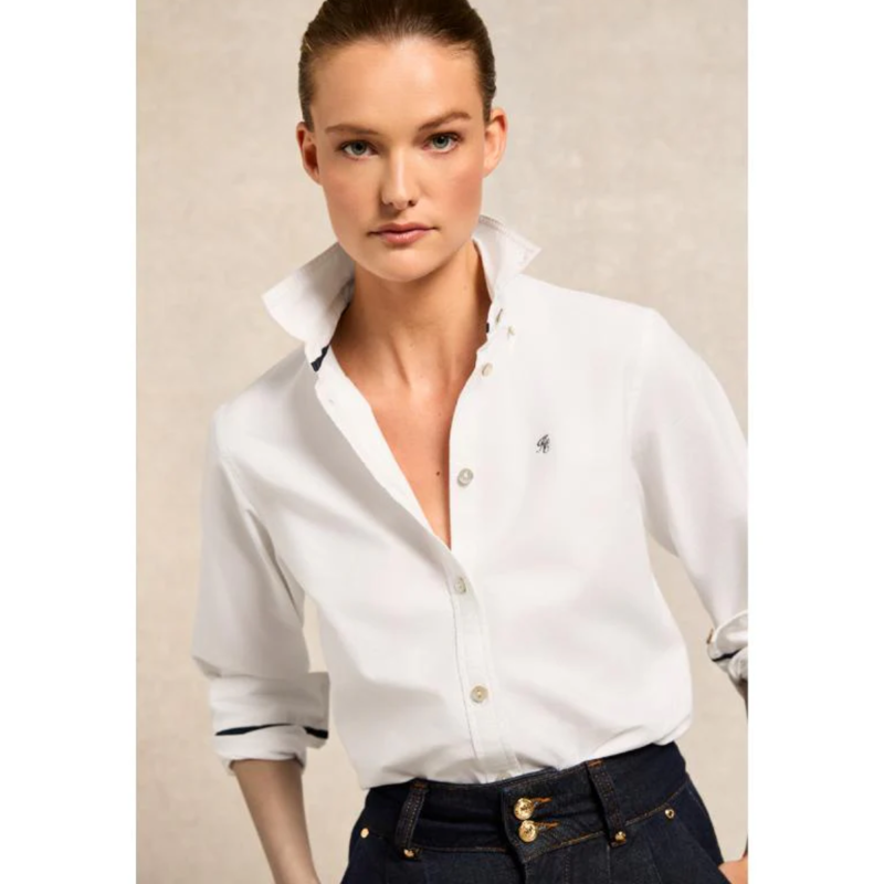 Holland Cooper Oxford Shirt - White-1