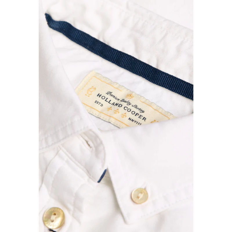 Holland Cooper Oxford Shirt - White-5