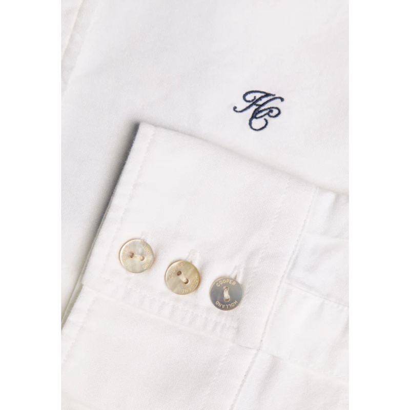 Holland Cooper Oxford Shirt - White-7