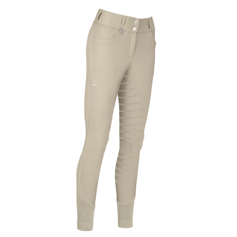 Pikeur Ladies Romy II SD Full Seat Breeches - Pearl Grey