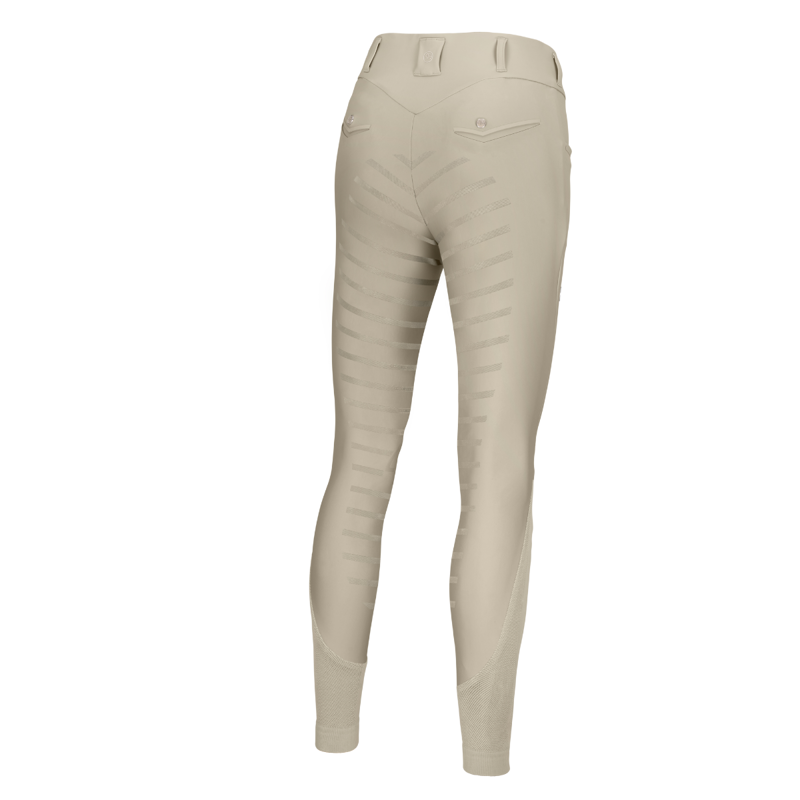 Pikeur Ladies Romy II SD Full Seat Breeches - Pearl Grey-1