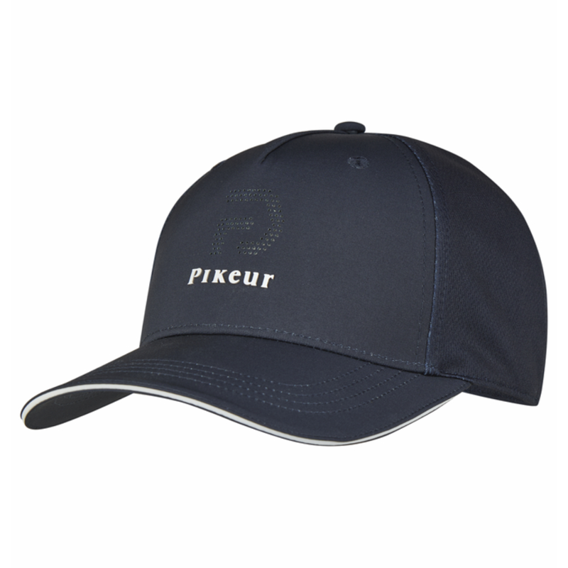 Pikeur Laser Cut Mesh Cap - Night Blue