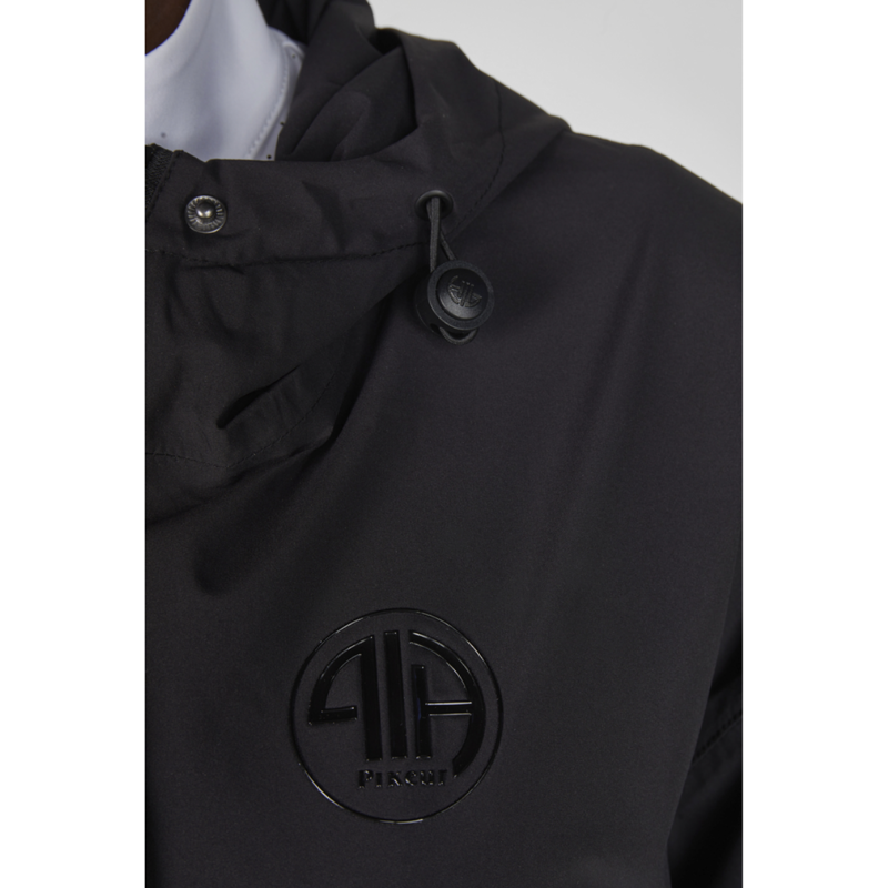 Pikeur Ladies Rain-Zip Poncho - Black-4