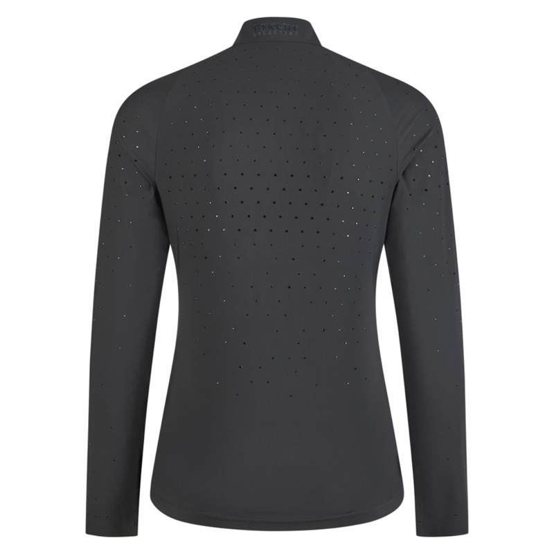 Pikeur Ladies Function Zip Shirt - Black-1
