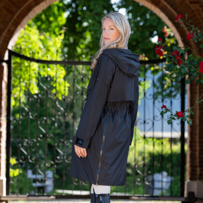 Pikeur Ladies Raincoat - Black-2