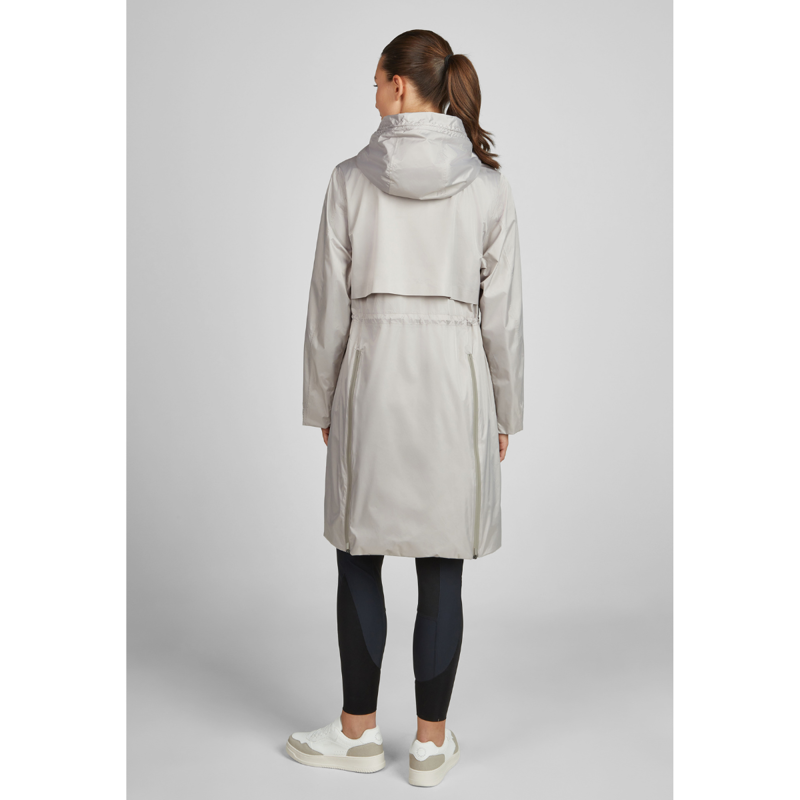 Pikeur Ladies Raincoat - Pearl Grey-3