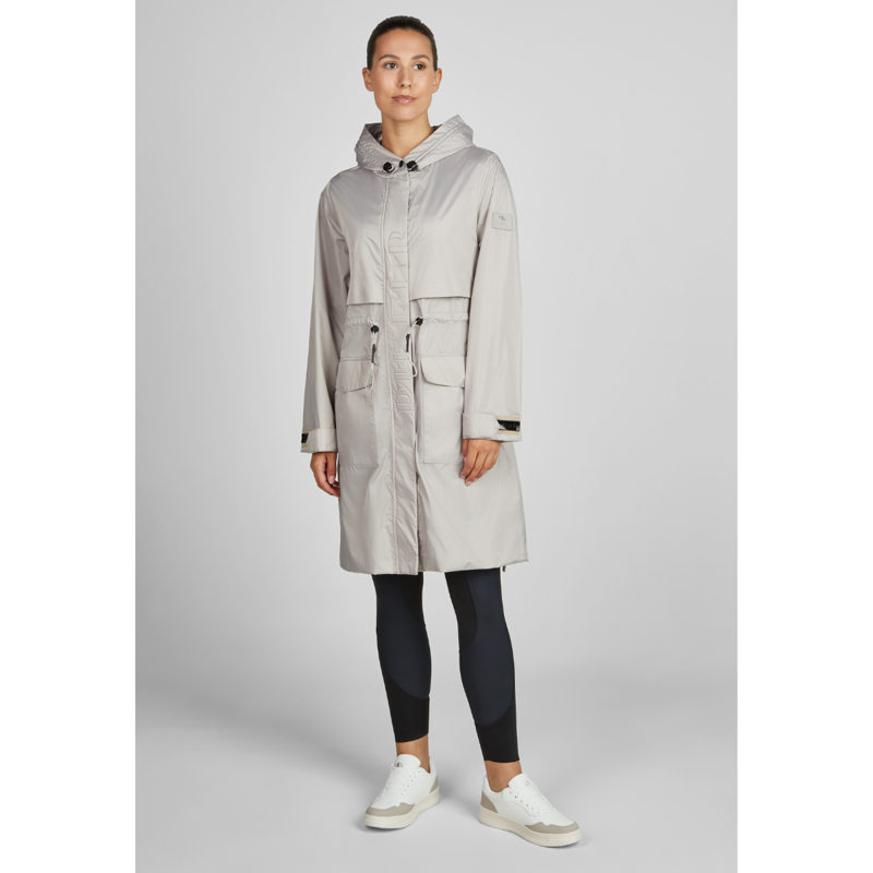 Pikeur Ladies Raincoat - Pearl Grey-2