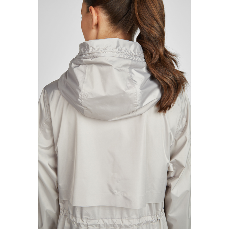 Pikeur Ladies Raincoat - Pearl Grey-10