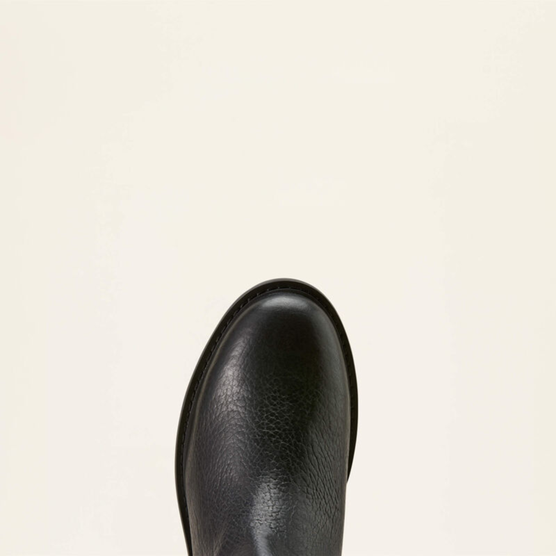 Ariat Men's Wexford Bison Chelsea Boot - Black Bison-4