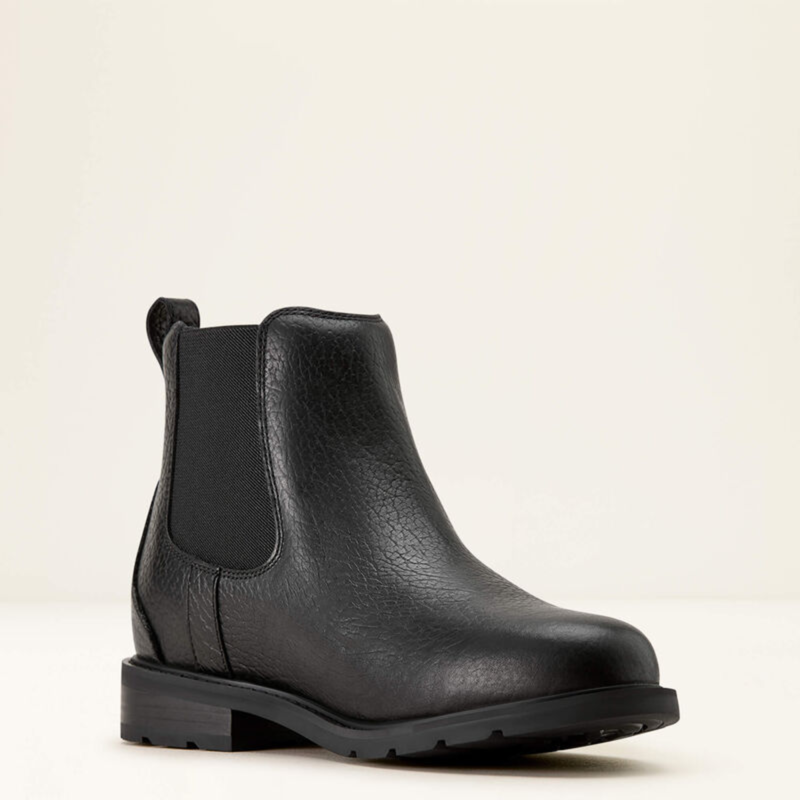 Ariat Men's Wexford Bison Chelsea Boot - Black Bison-3