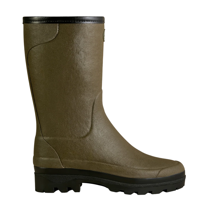 Le Chameau Women's Giverny Wool Lined Bottillon - Vert Chameau-1
