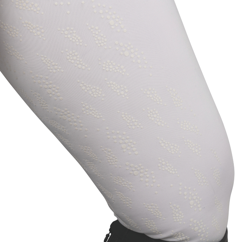 Hy Equestrian Roka Reign Riding Tights - White-4