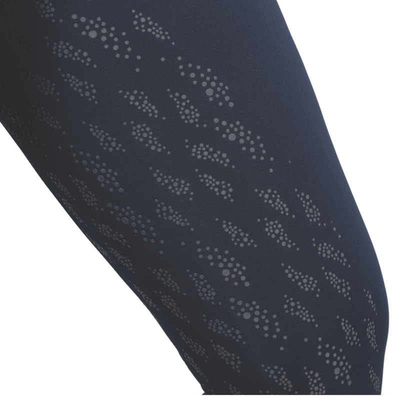 Hy Equestrian Roka Reign Riding Tights - Navy-5