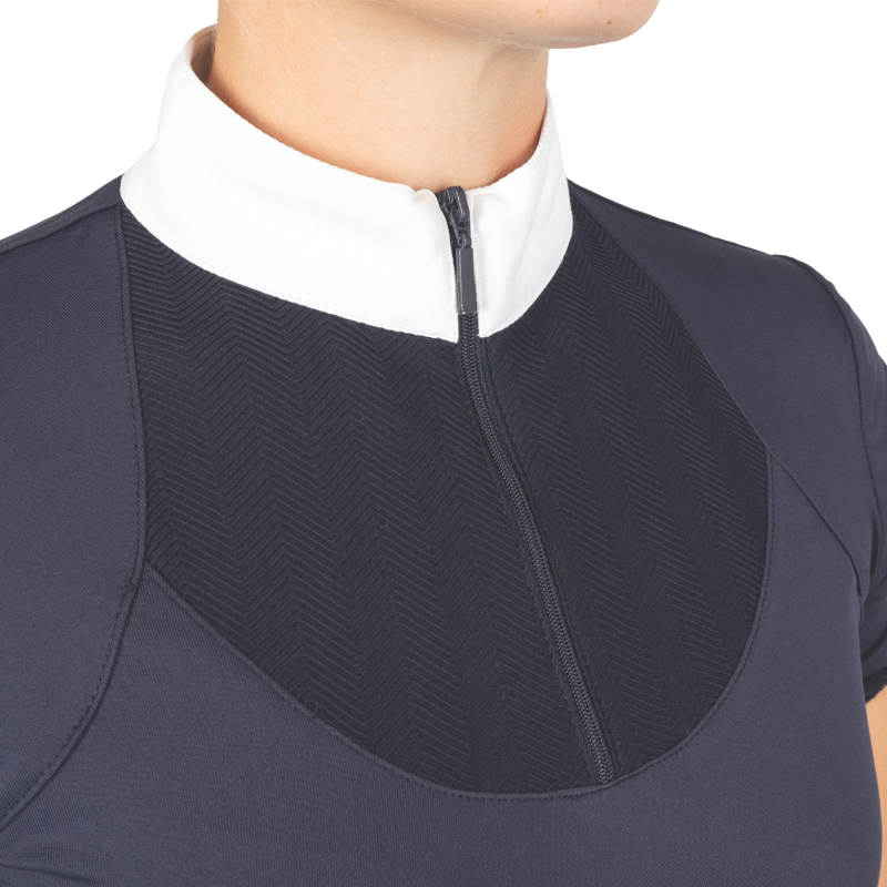 Hy Equestrian Lennon Show Shirt - Navy-2