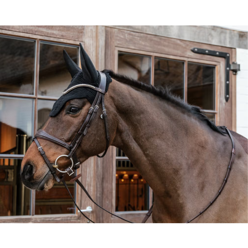 Kentucky Wellington Soundless Fly Veil - Black-1
