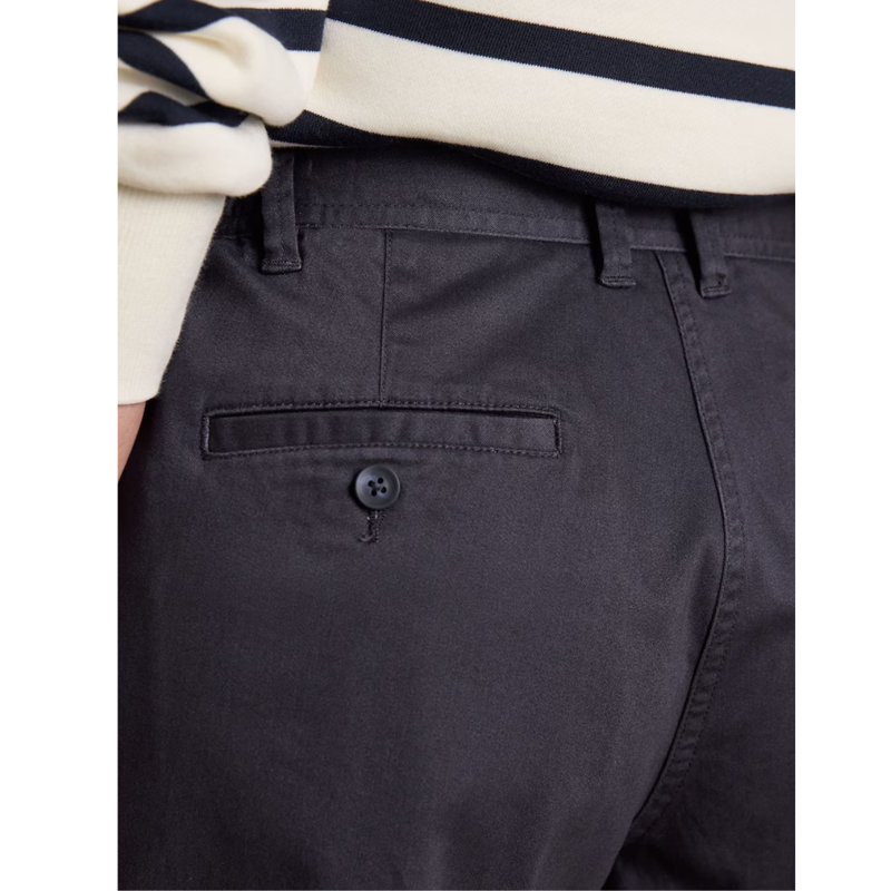 Joules Ladies Chino Shorts with Elasticated Waist - Navy-4