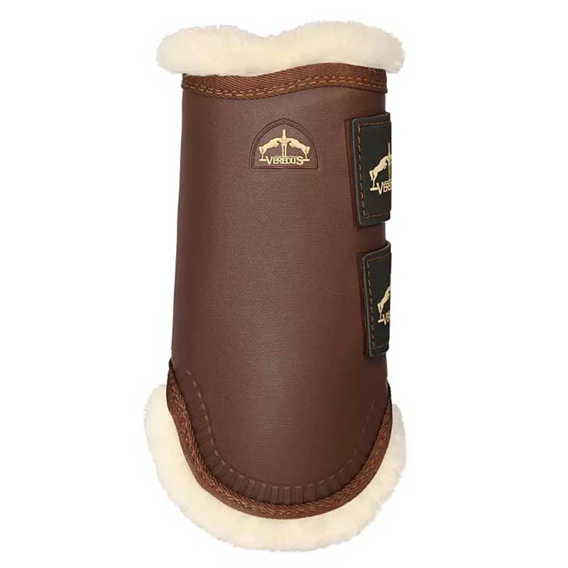 Veredus TRB Save The Sheep Front Brushing Boots - Brown-1