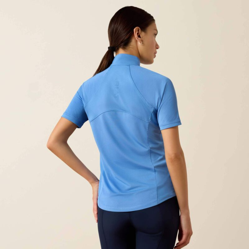Ariat Women's Soquel 1/4 Zip Base Layer - Riviera-1