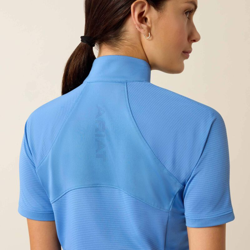 Ariat Women's Soquel 1/4 Zip Base Layer - Riviera-3