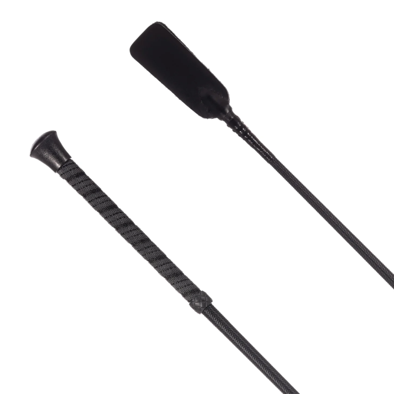 Country Direct Rubber Spiral Handle Jump Bat - 66cm - Black