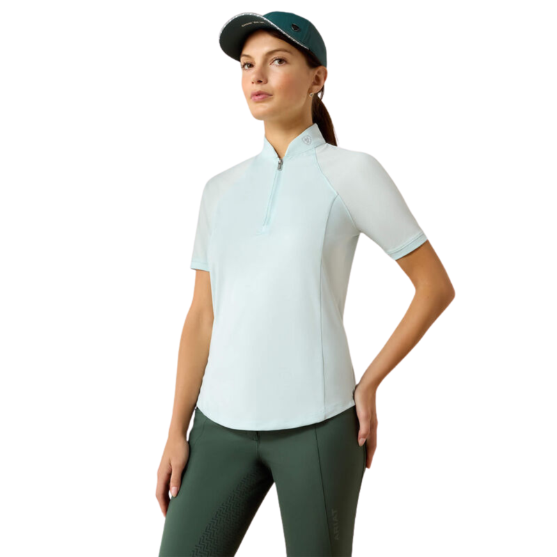 Ariat Women's Soquel 1/4 Zip Base Layer - Starlight Blue