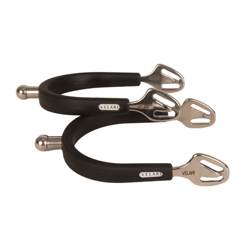Kentucky Velari Stainless Steel Spurs with Rubber - Ball Shaped-1