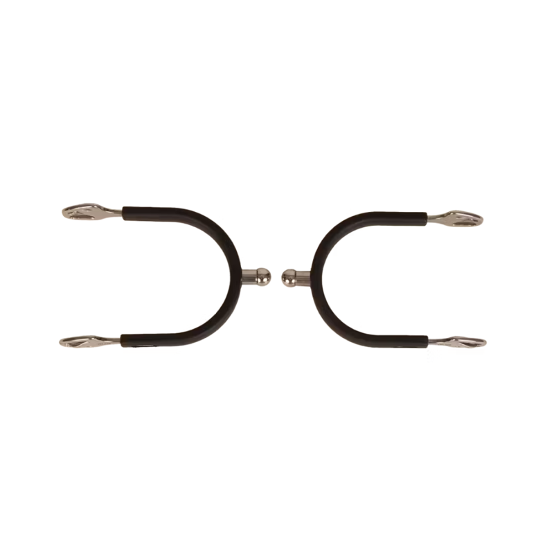 Kentucky Velari Stainless Steel Spurs with Rubber - Ball Shaped-3