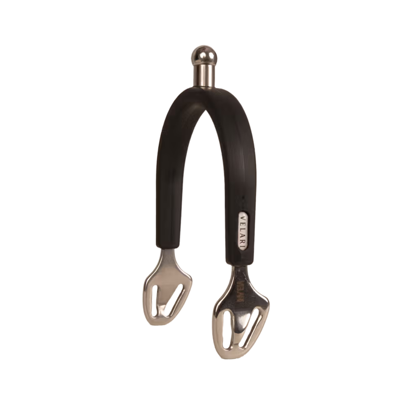 Kentucky Velari Stainless Steel Spurs with Rubber - Ball Shaped-6