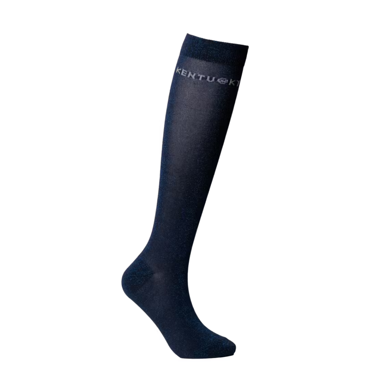 Kentucky Glitter Socks 3 Pack - Navy