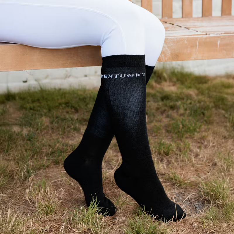 Kentucky Glitter Socks 3 Pack - Black-1