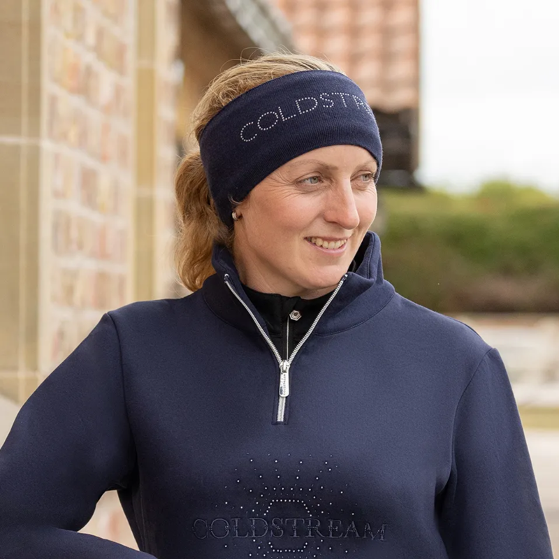 Coldstream Ellemford Sparkle Headband - Navy-2