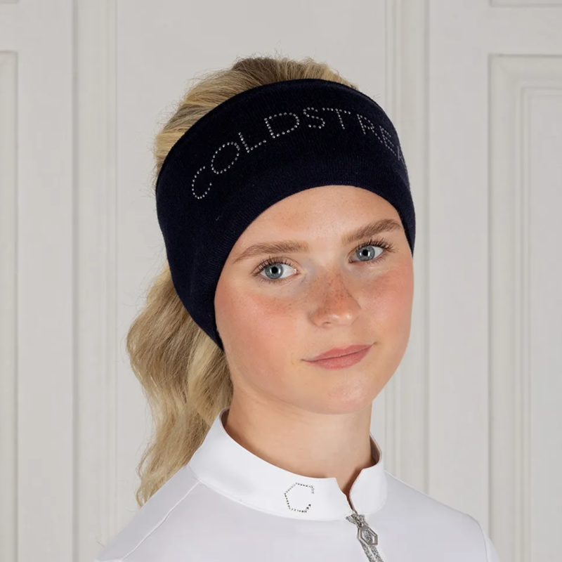 Coldstream Ellemford Sparkle Headband - Navy-1