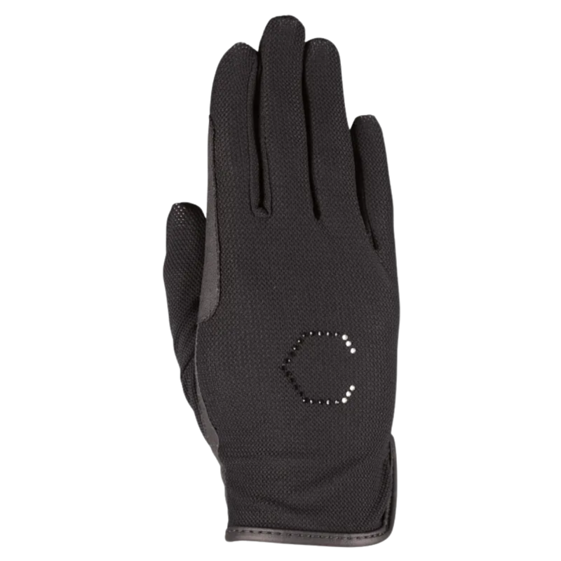 Coldstream Lintlaw CoolMesh Summer Riding Gloves - Black