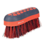 Hy Equestrian ProGroom Hex Dandy Brush - Navy/Red