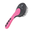 Hy Equestrian ProGroom Hex Mane and Tail Brush - Black/Pink