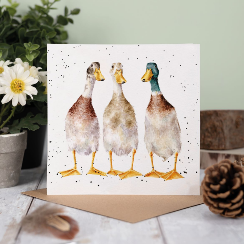 Wrendale Designs 'Tall Order' Duck Card-1