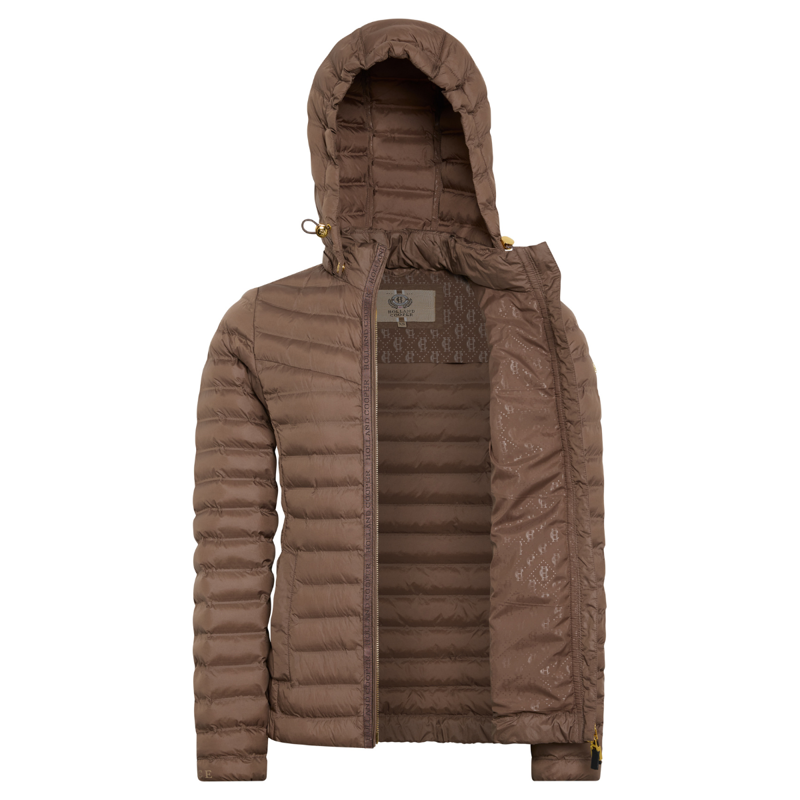 Holland Cooper Lightweight Puffer Jacket - Chestnut-9