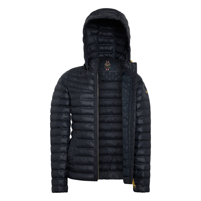 Holland Cooper Lightweight Puffer Jacket - Ink Navy-10