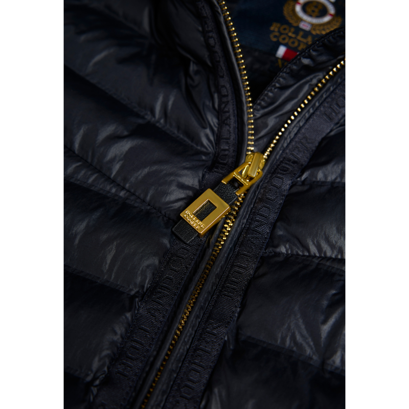 Holland Cooper Lightweight Puffer Jacket - Ink Navy-8