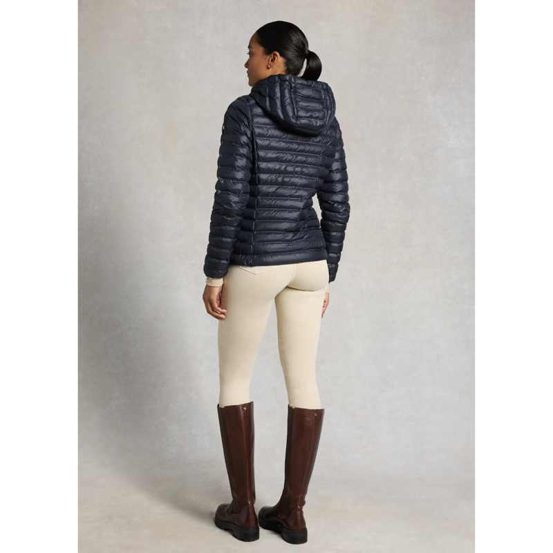 Holland Cooper Lightweight Puffer Jacket - Ink Navy-6