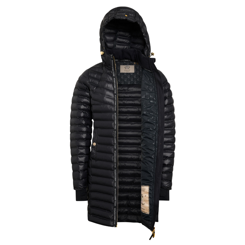 Holland Cooper Lightweight Puffer Coat - Ink Navy-8