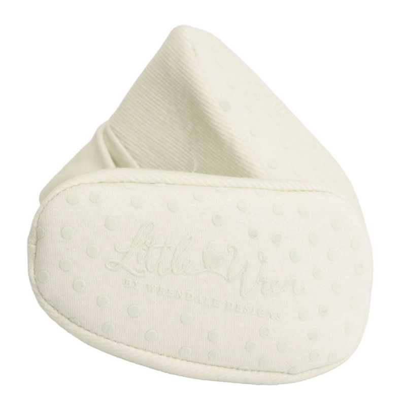 Wrendale Designs ' Little Savannah' Embroidered Baby Booties-1