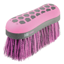 Hy Equestrian ProGroom Hex Dandy Flick Brush - Black/Pink