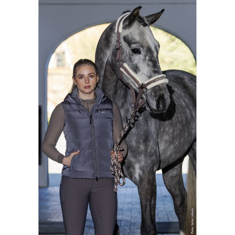 Schockemohle SP Melbourne Style III Headcollar - Hazel-1