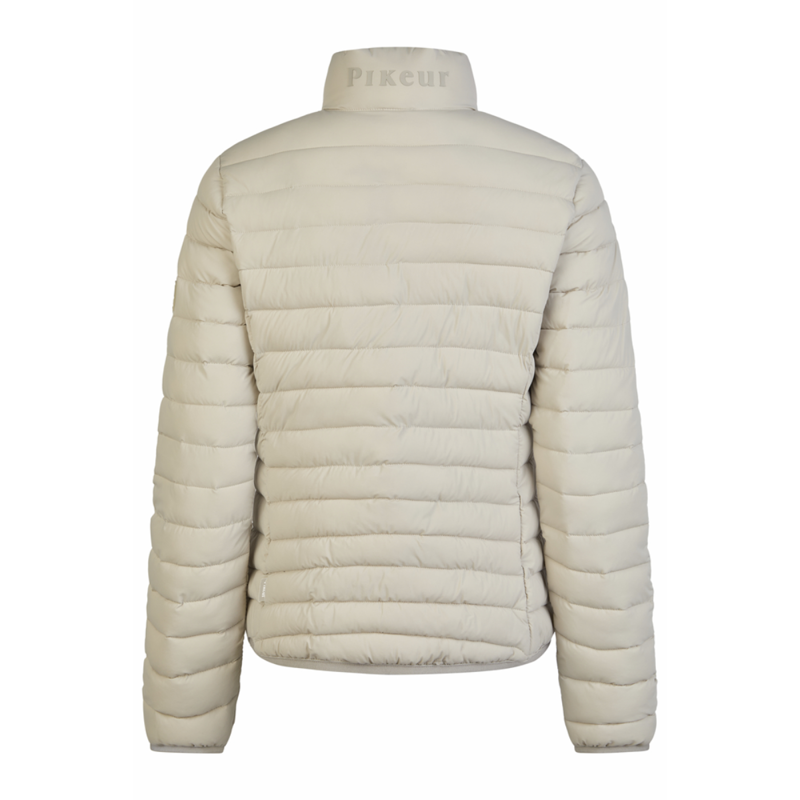 Pikeur Ladies Quilted Jacket - Pearl Grey-1