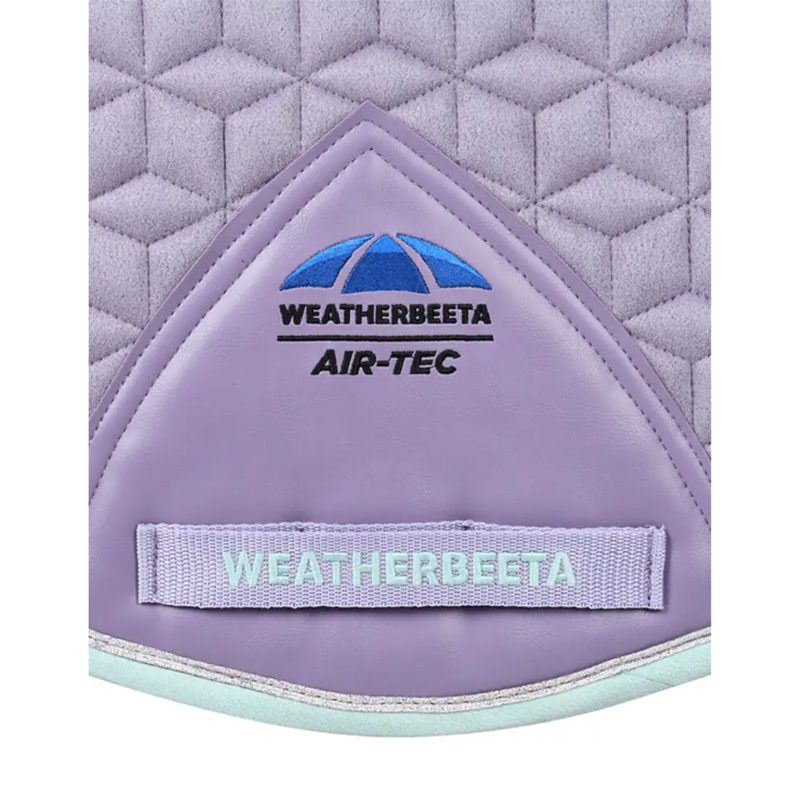WeatherBeeta Suede Elite Air-Tec All Purpose Saddlepad - Soft Lilac-2