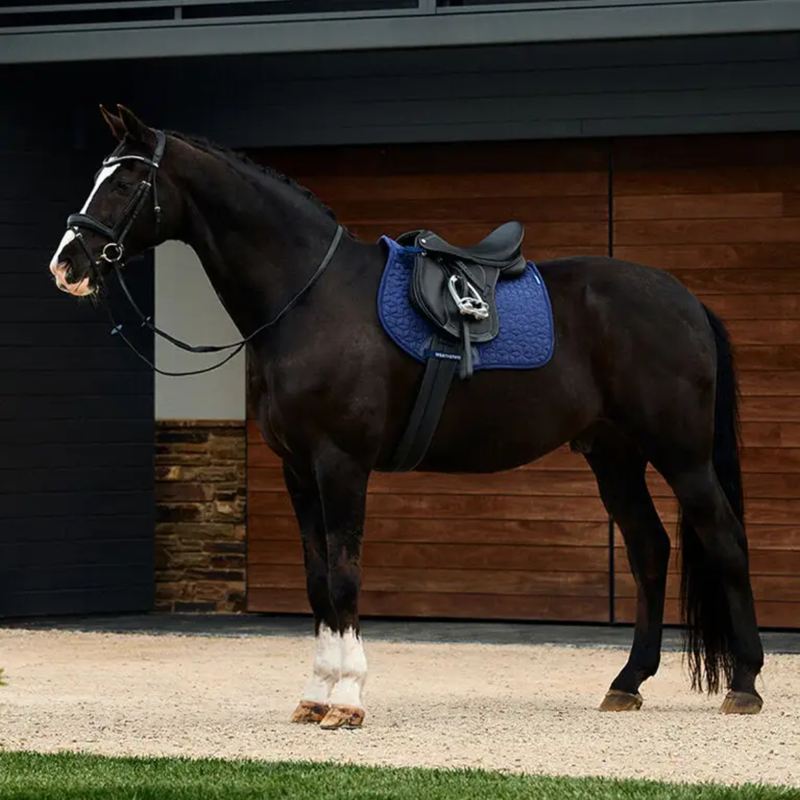 WeatherBeeta Suede Elite Air-Tec All Purpose Saddlepad - Navy-4